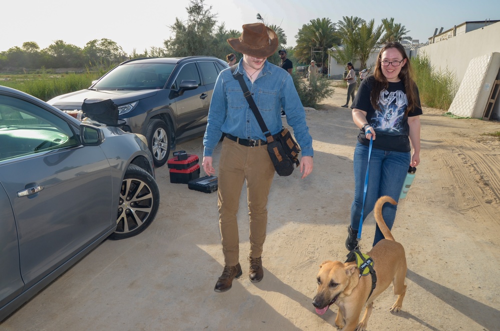 NSA Bahrain visits Bahrain Animal Rescue Centre