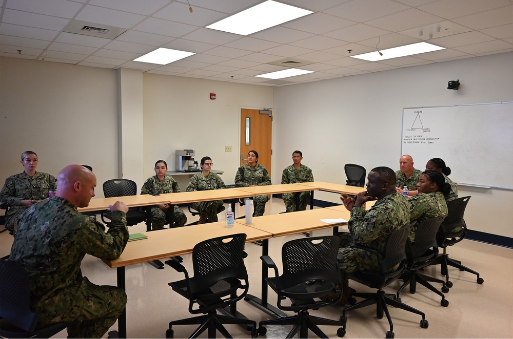 Reservist Drill at NMRTC Beaufort Parris Island Branch Clinic