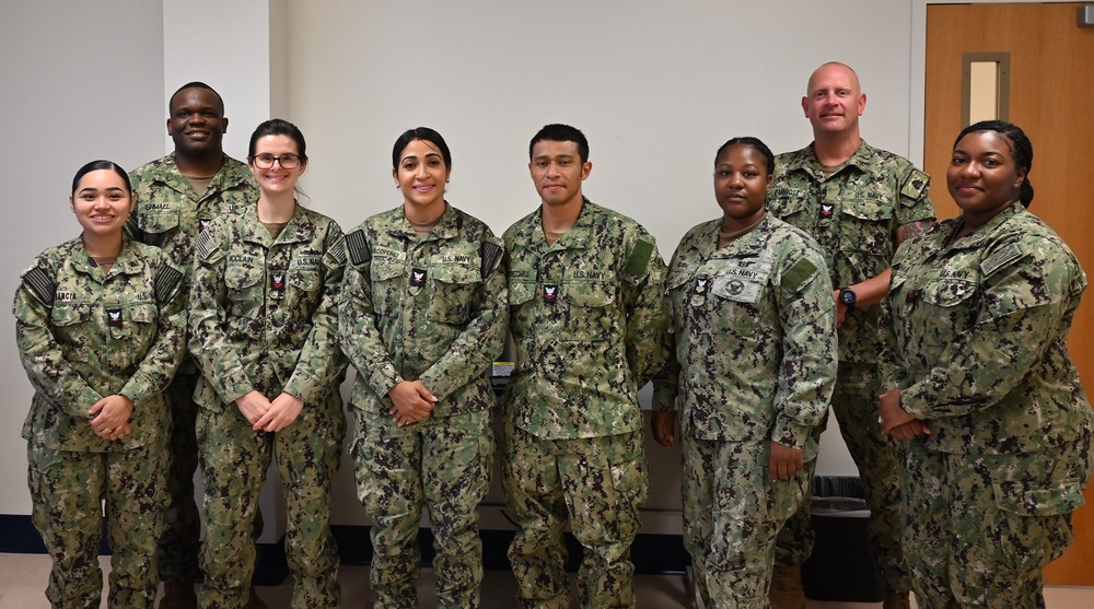 Reservist Drill at NMRTC Beaufort Parris Island Branch Medical Clinic