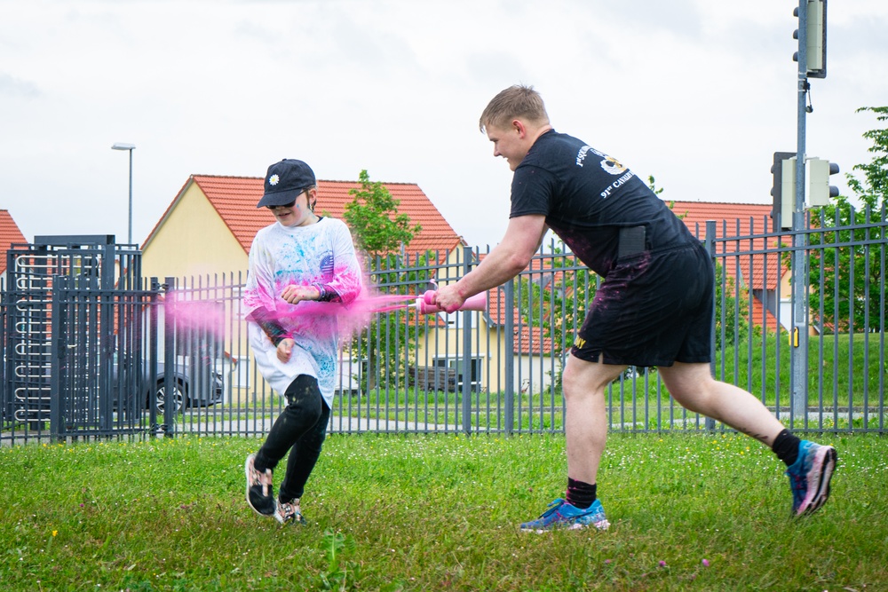 Netzaberg Elementary School Color Run