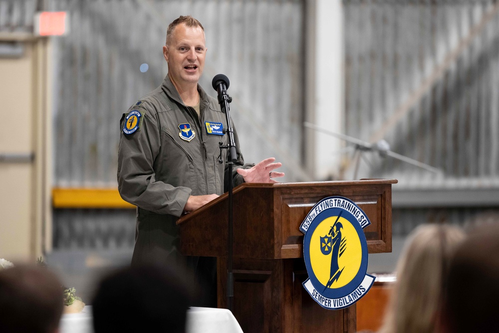 558th Flying Training Squadron Change of Command