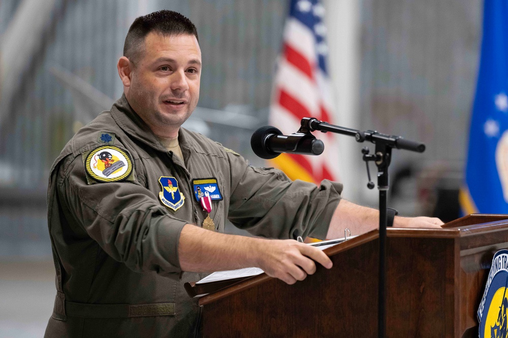 558th Flying Training Squadron Change of Command