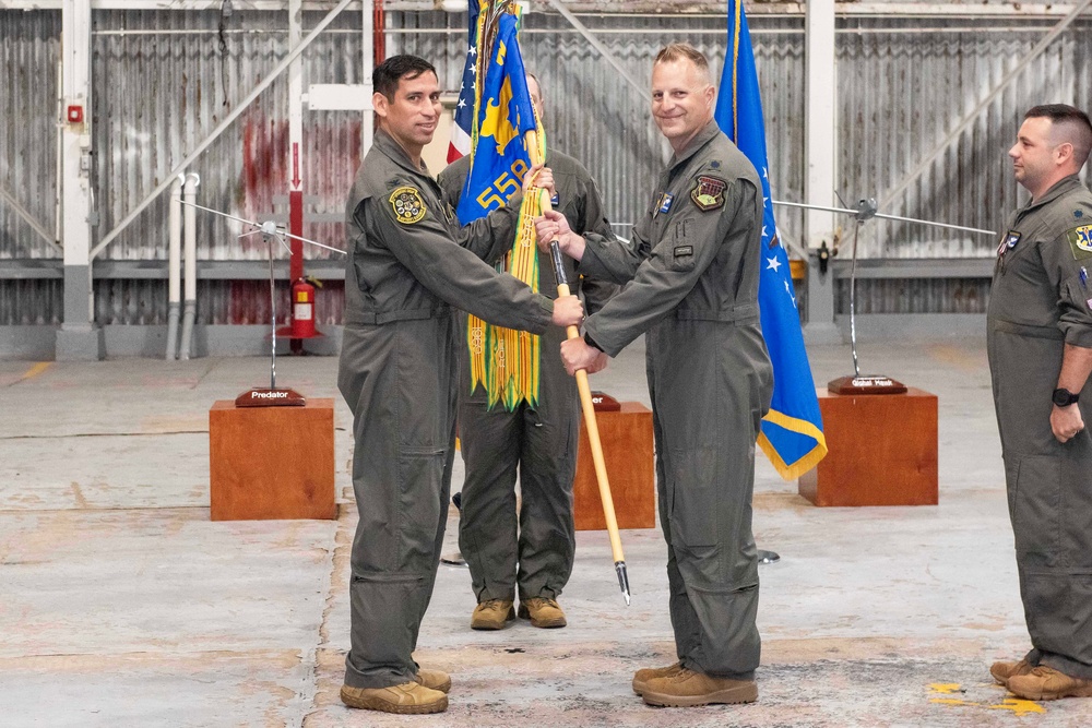 558th Flying Training Squadron Change of Command