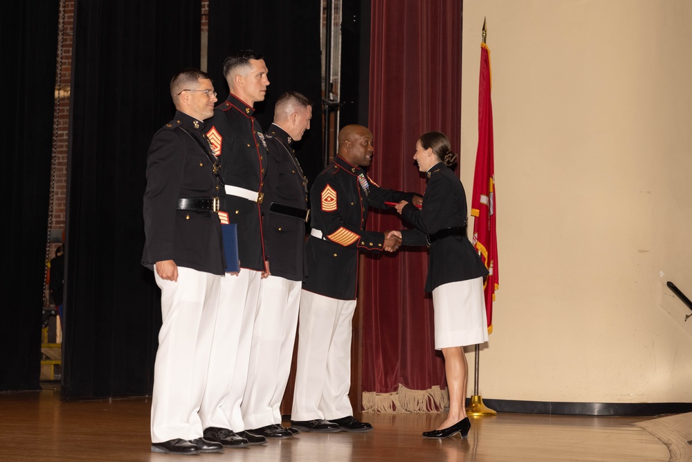 Officers graduate with Bravo Company, TBS