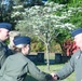 Major General Derin S. Durham from 4th Air Force visits 916th Air Refueling Wing