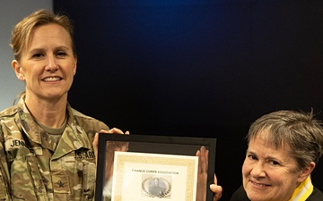 Military Pay Operations director receives Towson Medallion