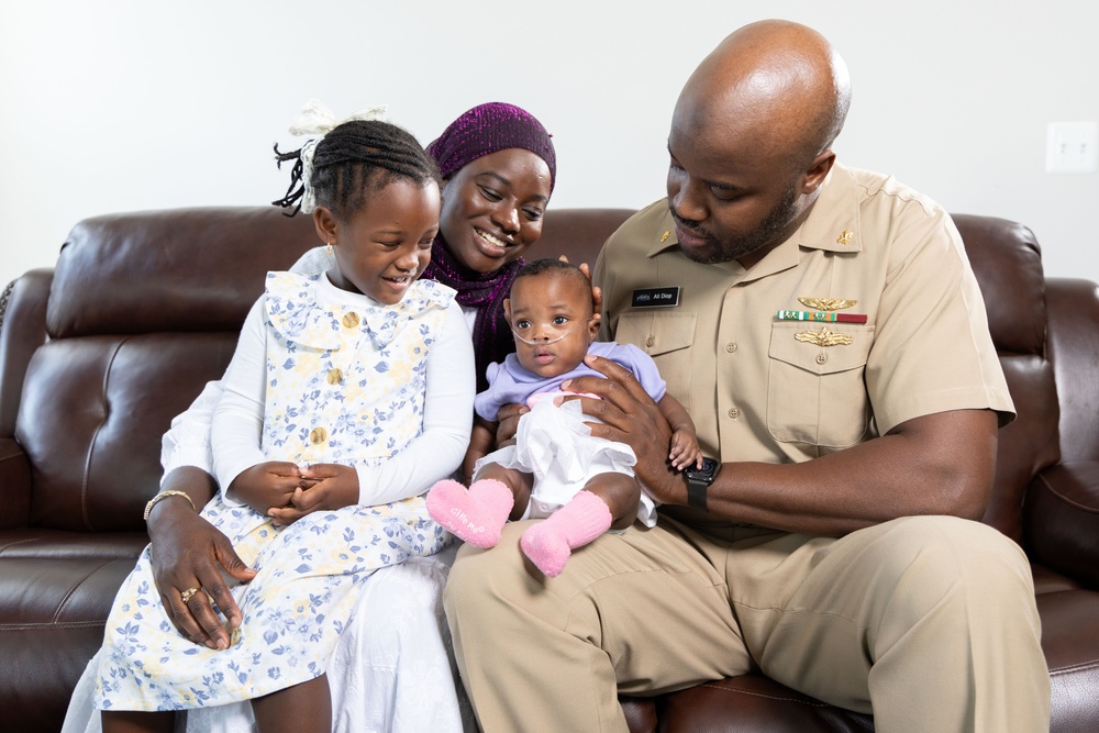 Baby Mariam Aliyah Diop Goes Home