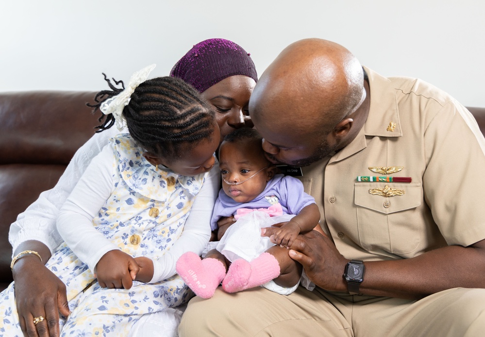 Baby Mariam Aliyah Diop Goes Home