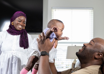 Baby born at 22 weeks survives, thrives, thanks to Walter Reed team and parents