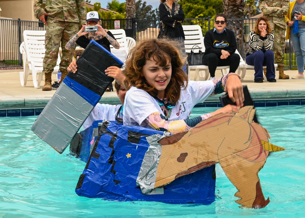 30th Force Support Squadron Youth Program Jr. Cardboard Boat Regatta 2024