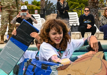 30th Force Support Squadron Youth Program Jr. Cardboard Boat Regatta 2024