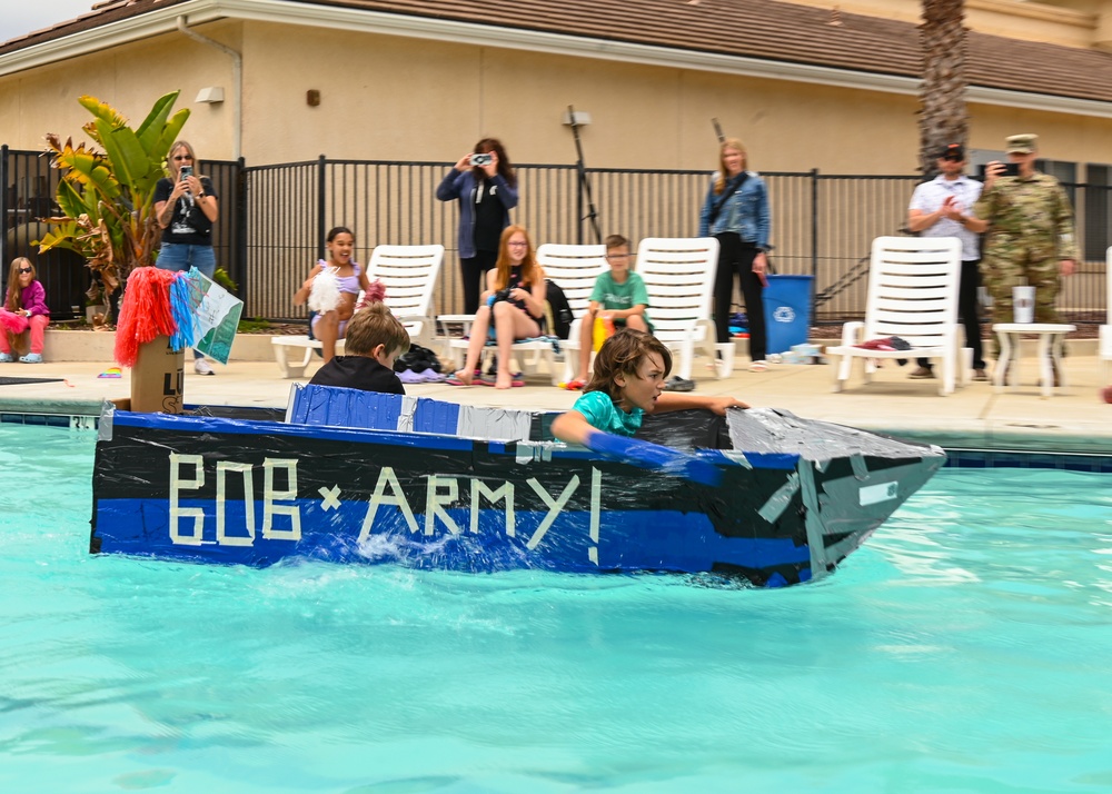 30th Force Support Squadron Youth Program Jr. Cardboard Boat Regatta 2024