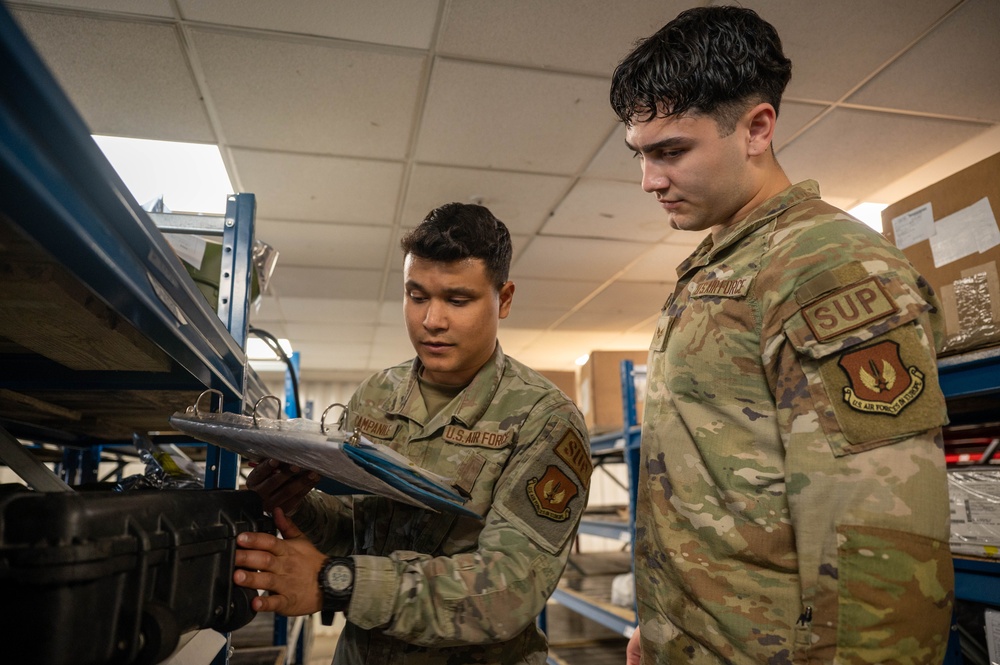 Logisticians supply the mission at RAF Lakenheath