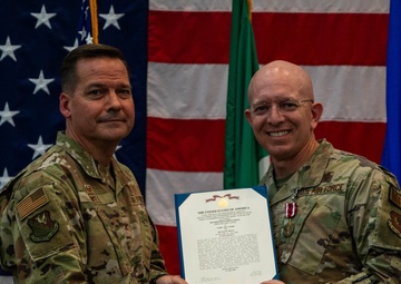 31st Dental Squadron Change of Command Ceremony