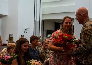 31st Dental Squadron Change of Command Ceremony