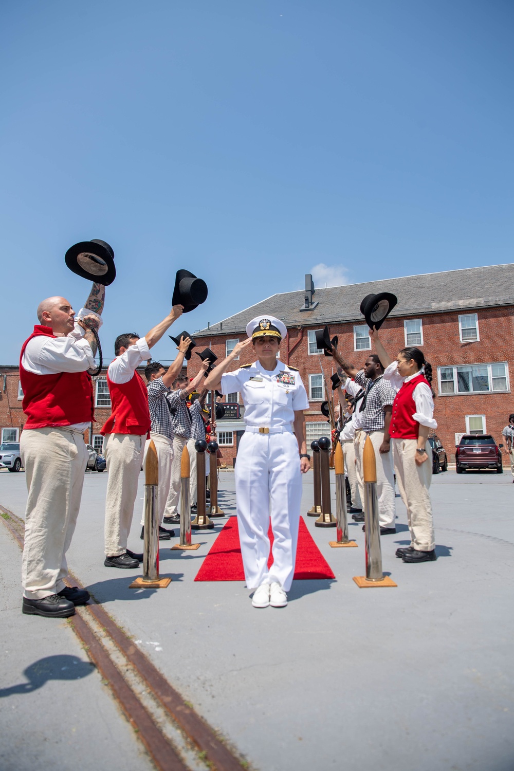 USS Constitution Holds Change of Command Ceremony