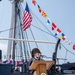 USS Constitution Holds Change of Command Ceremony