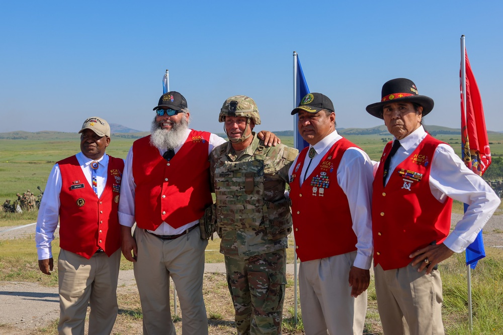 KCA Veterans attend FCOE's Army Birthday event