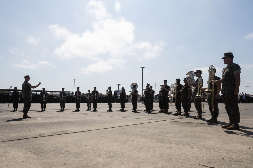 3rd AA Bn. holds change of command ceremony