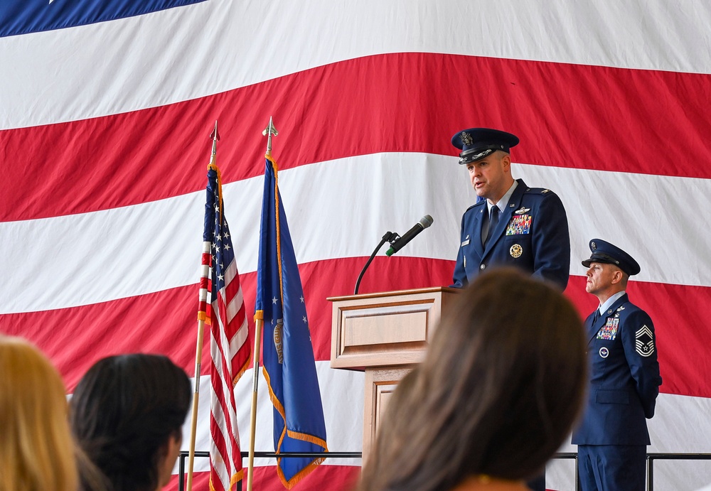 Welch receives command of 19th Operations Group