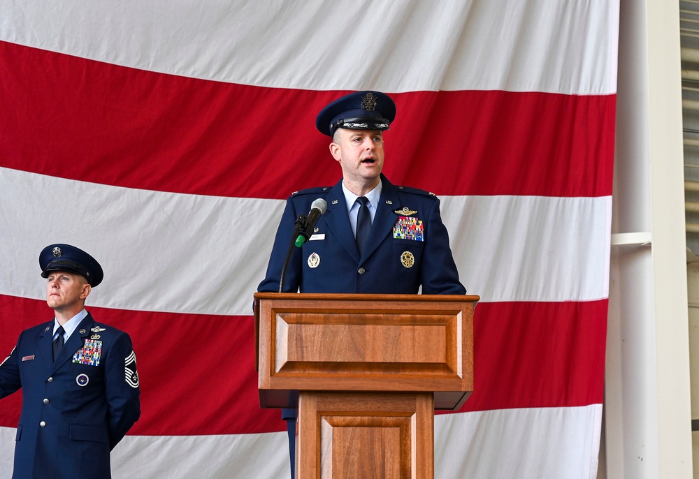 Welch receives command of 19th Operations Group