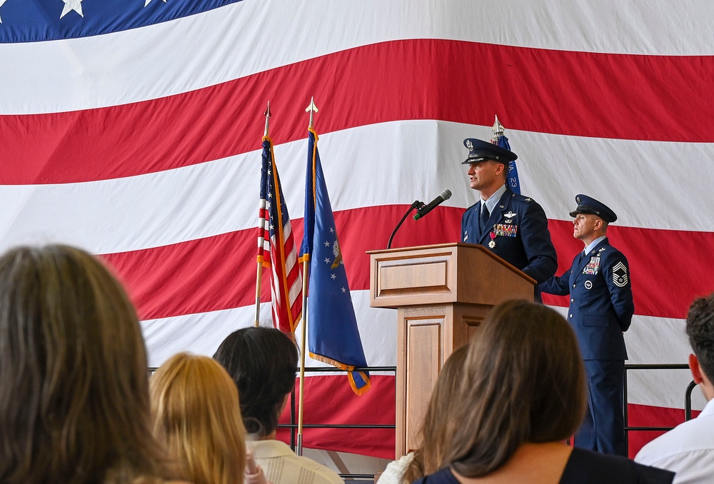 Welch receives command of 19th Operations Group