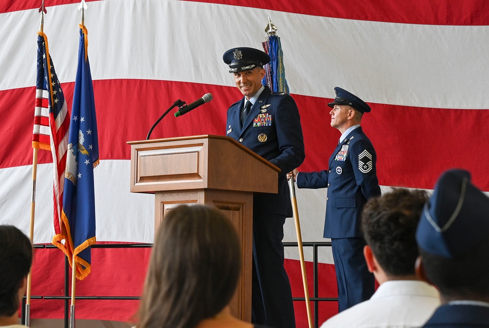 Welch receives command of 19th Operations Group