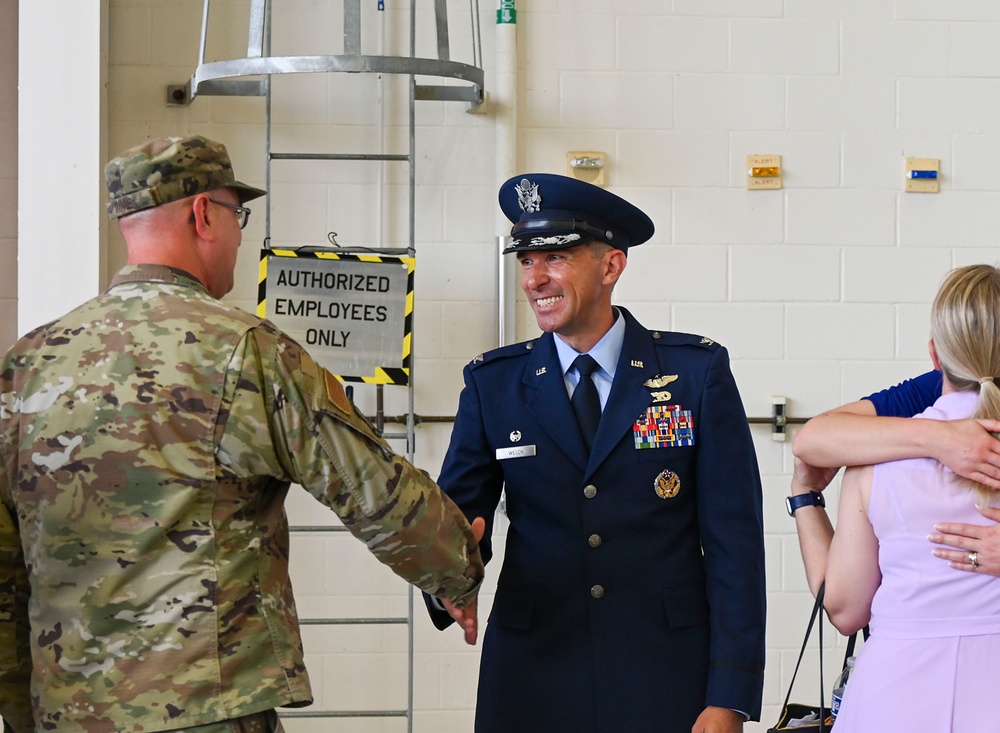 Welch receives command of 19th Operations Group