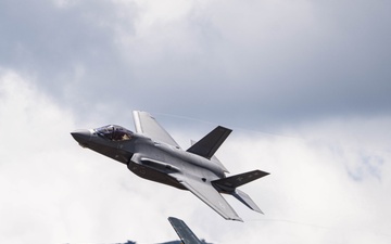 F-35A Demo Team at Warriors over the Wasatch Airshow 2024