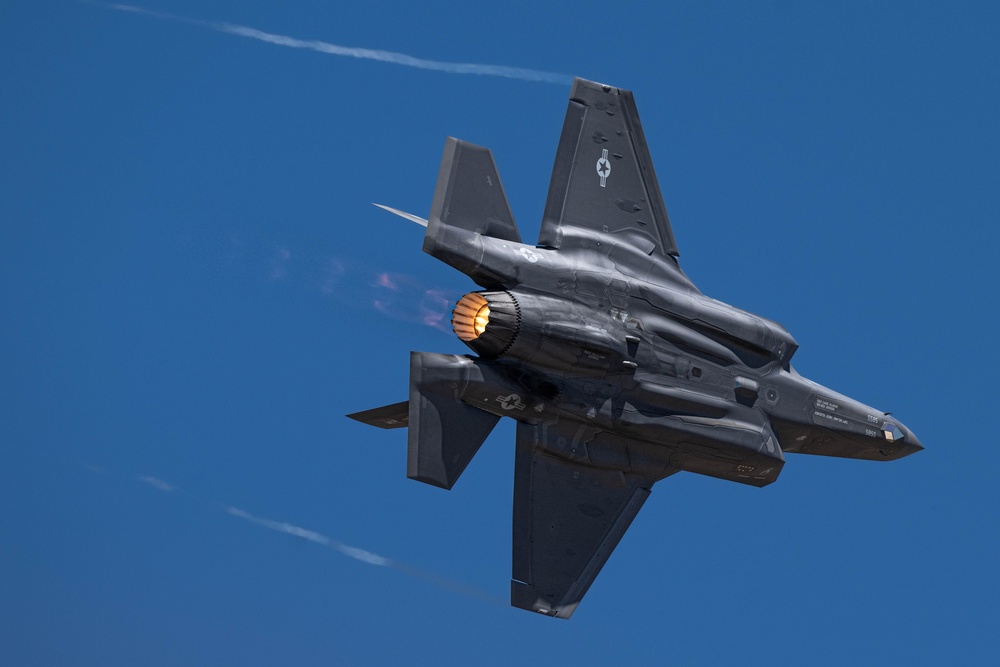 DVIDS Images F35A Demo Team at Warriors over the Wasatch Airshow