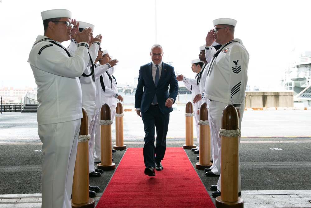 Polish Ambassador Visits USS Gerald R. Ford