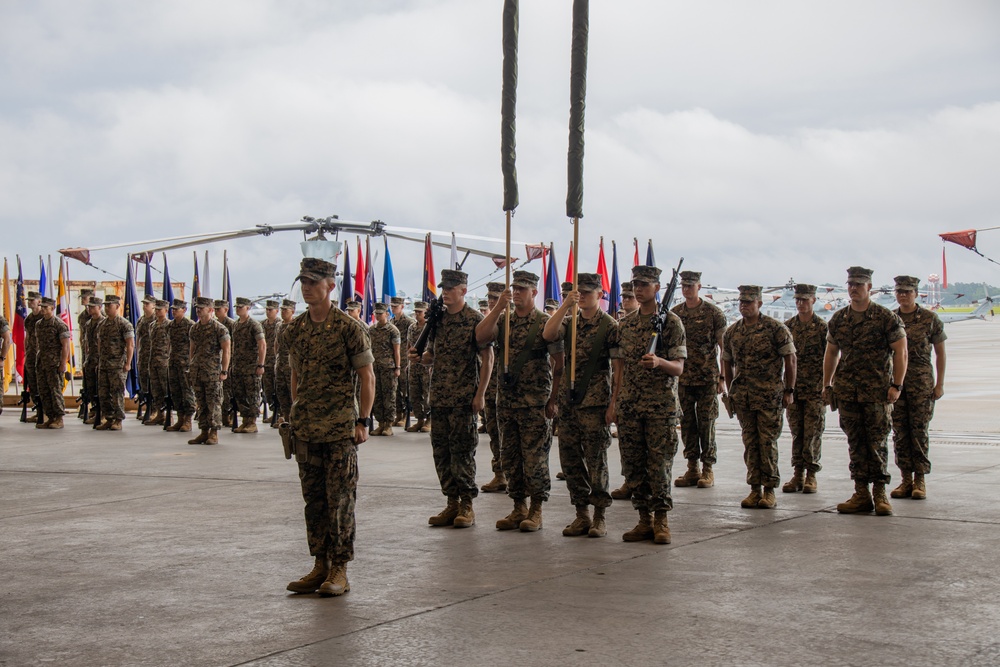 Marine Light Attack Helicopter Squadron 269 reactivation ceremony