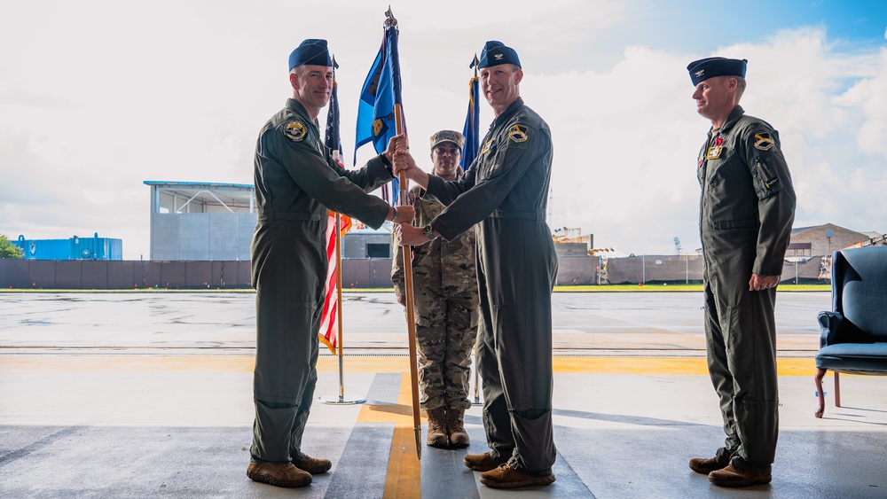 325th OG Change of Command