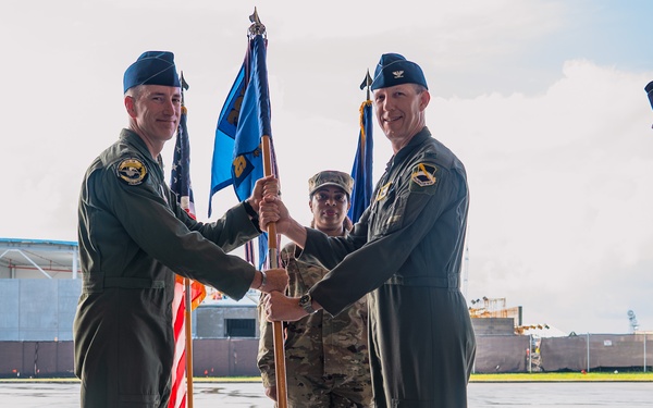 325th OG Change of Command