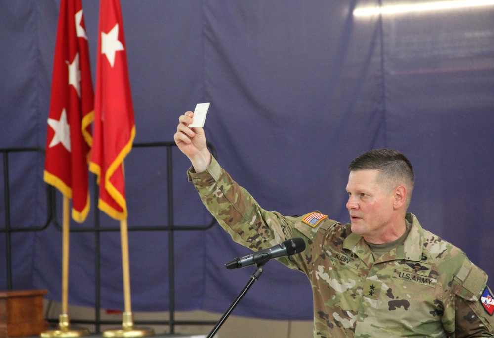 Maj. Gen. Link takes command of the 75th USARIC