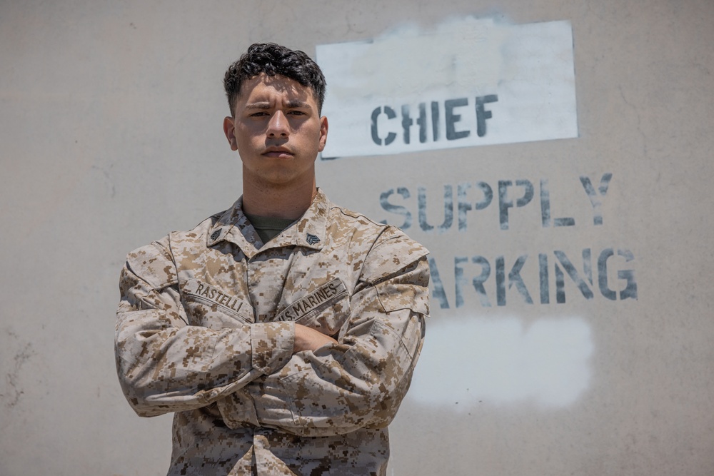 1/7 Marines awarded Service Member of the Quarter