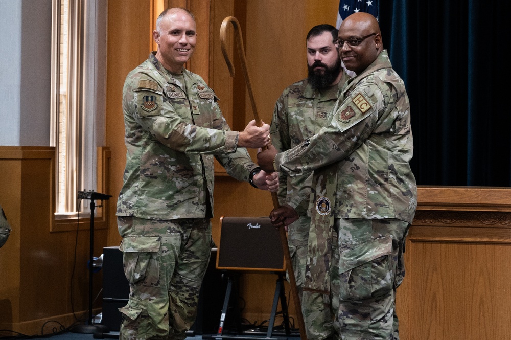 2nd Bomb Wing Assumption of the Stole Ceremony