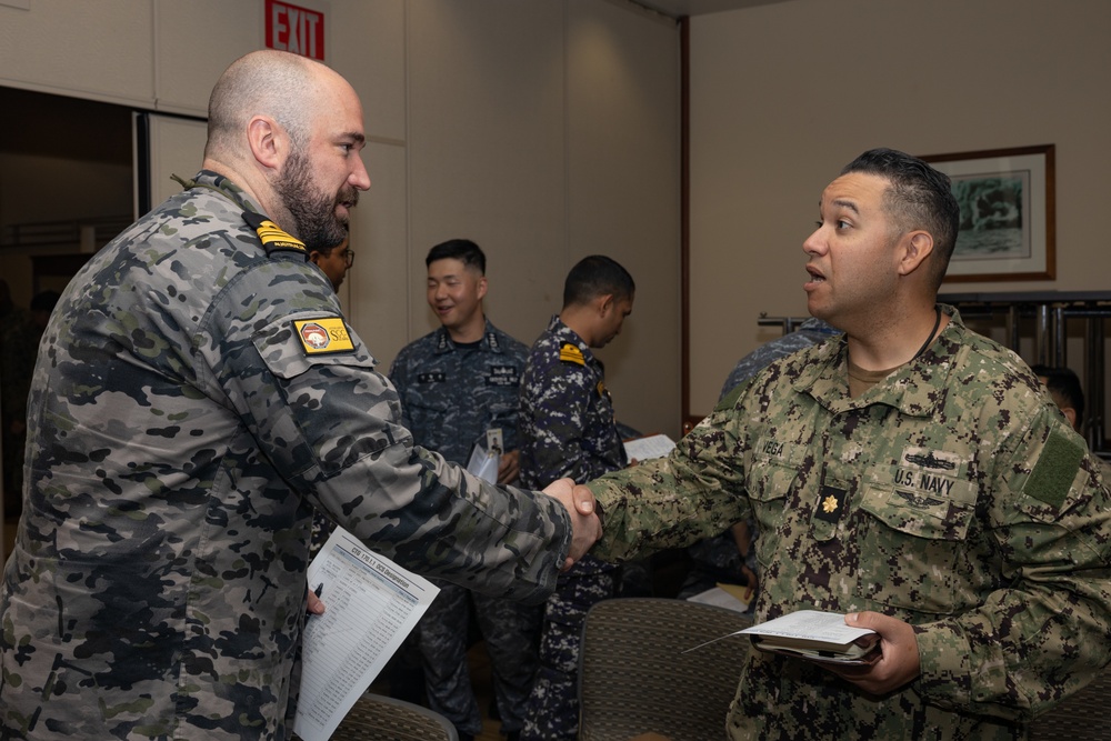 U.S. Navy, partner nations share planning procedures at RIMPAC 2024