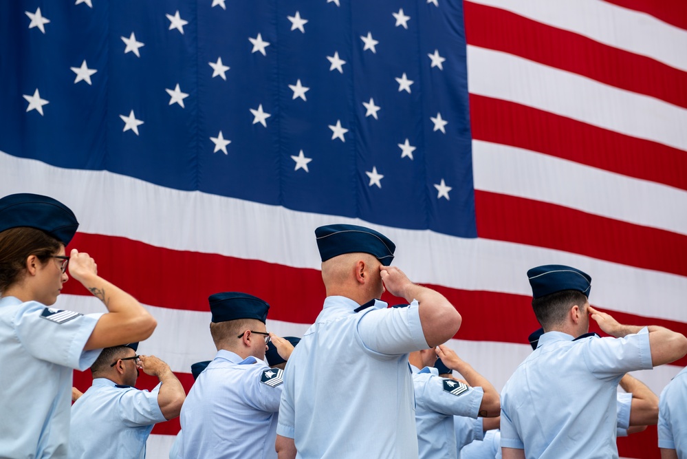 9th Combat Training Squadron Change of Command