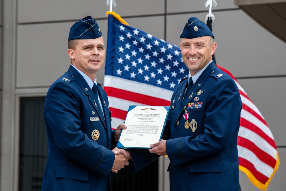 9th Combat Training Squadron Change of Command