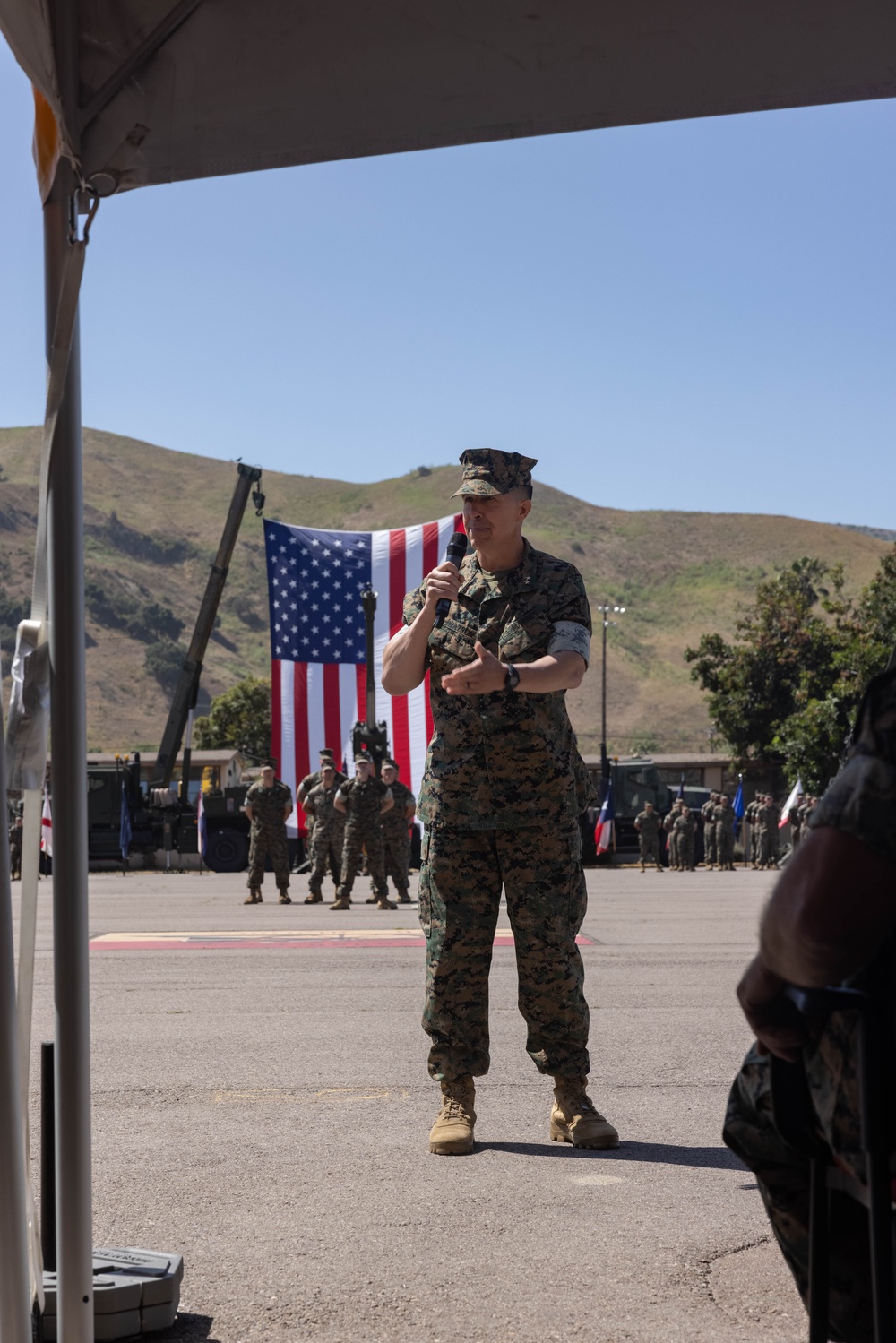 11th Marines holds change of command ceremony