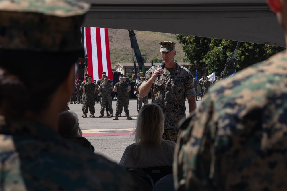 11th Marines holds change of command ceremony