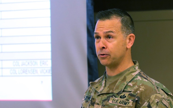 The 3D Medical Command (Deployment Support) hosts a G-1 Bootcamp