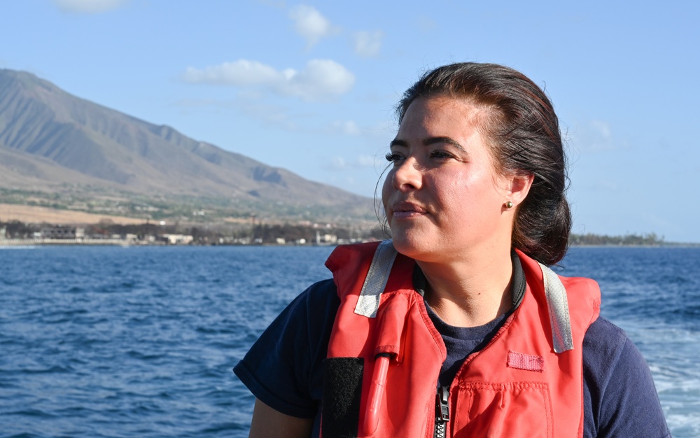 Faces from the field: Coast Guard members support Western Maui Wildfires Emergency Support Function #10 Unified Command