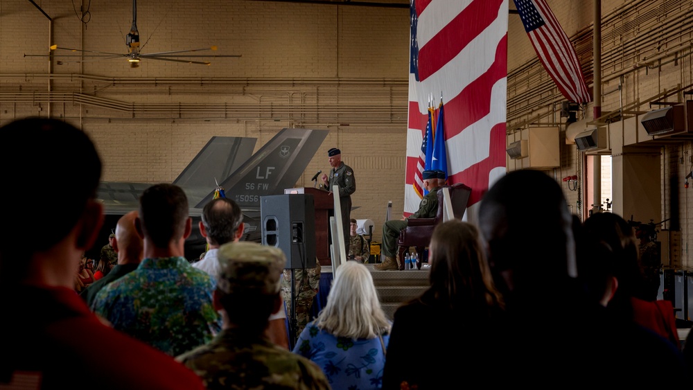 56th FW welcomes new commander