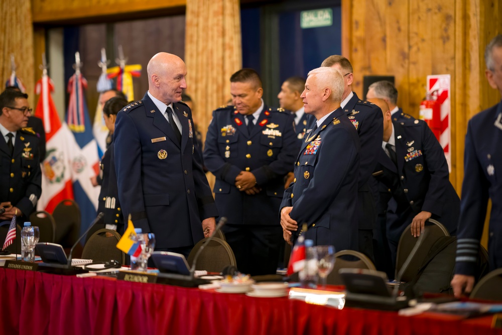 Air chiefs from across the Americas convene in a display of continued cooperation