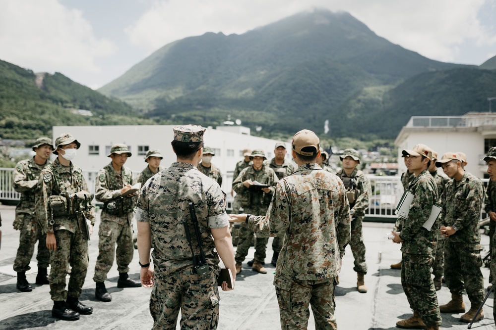 5th ANGLICO and JGSDF | Conduct Close Air Support Exercise