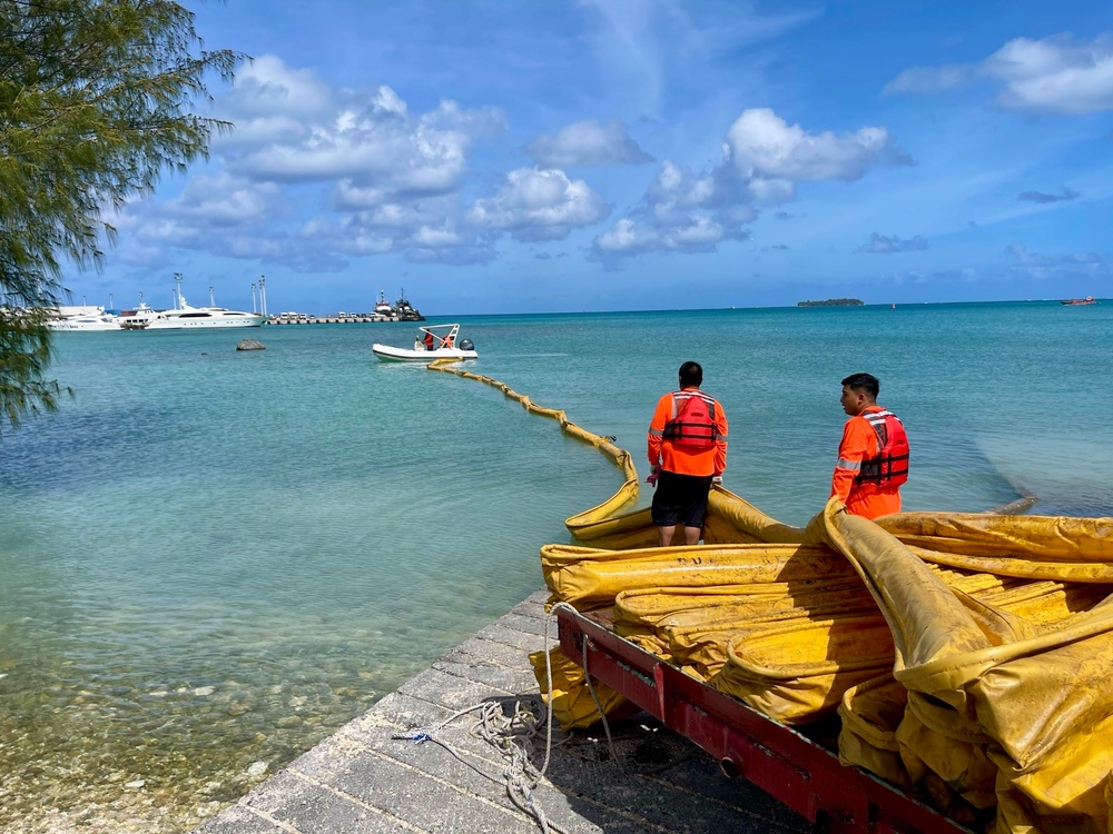 Response partners conduct Lina'la Halom Tasi Exercise 2024 in Saipan