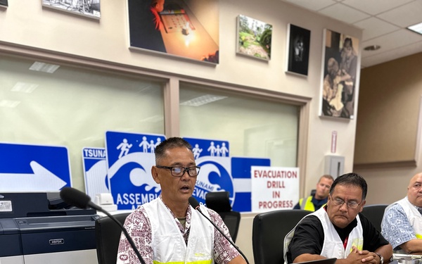 Response partners conduct Lina'la Halom Tasi Exercise 2024 in Saipan