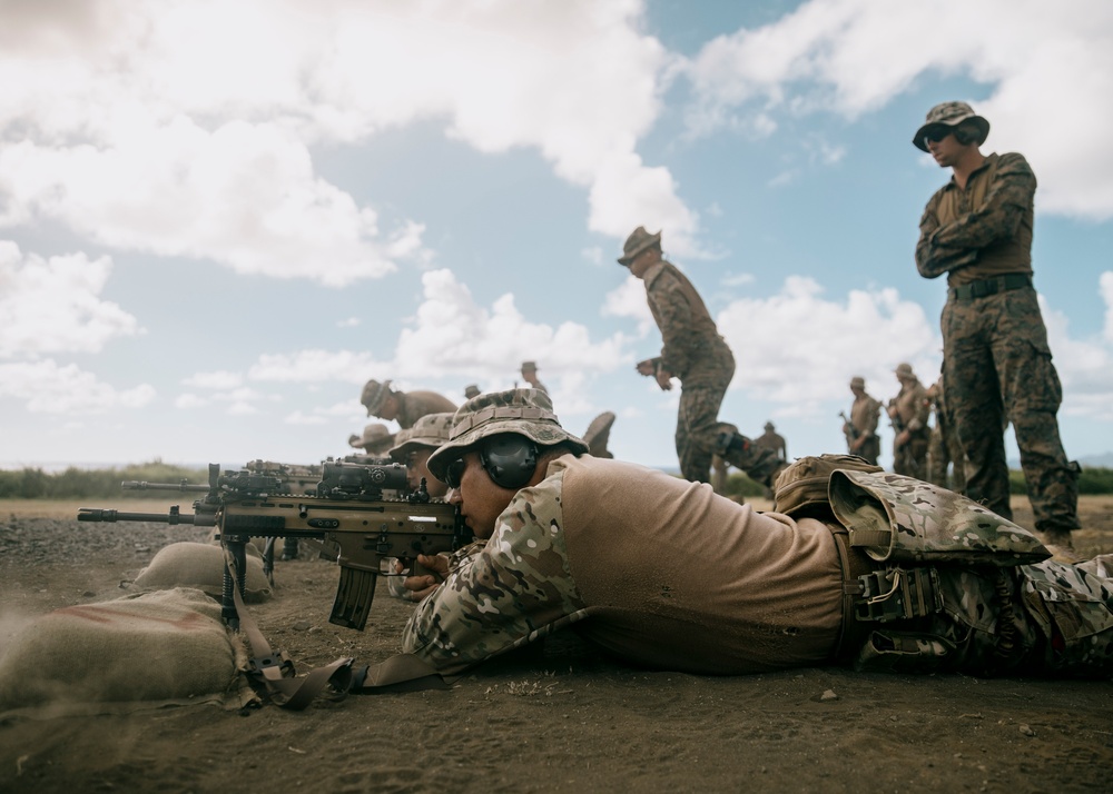15th MEU, Partner Nations Hold joins Marksmanship Training During RIMPAC 2024